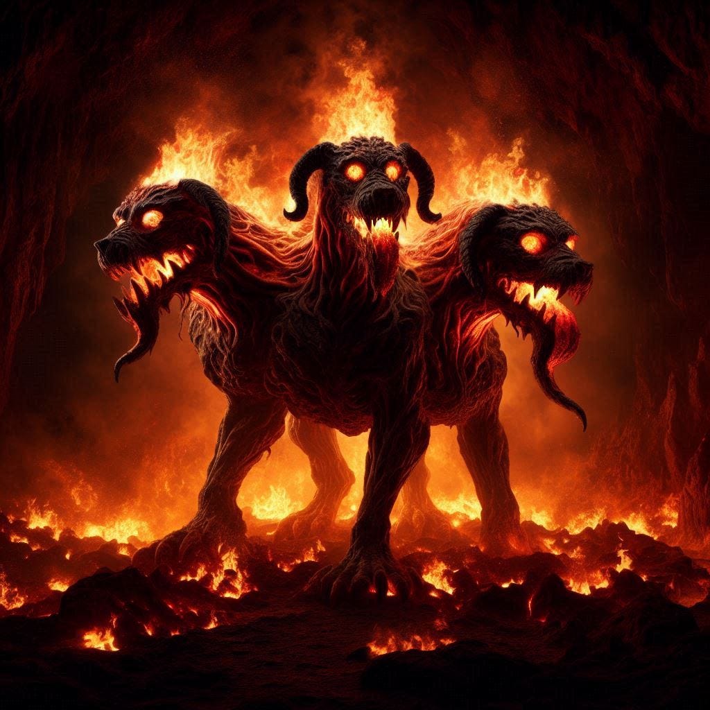 O paganismo na divina comédia de Dante e os seus monstros míticos.