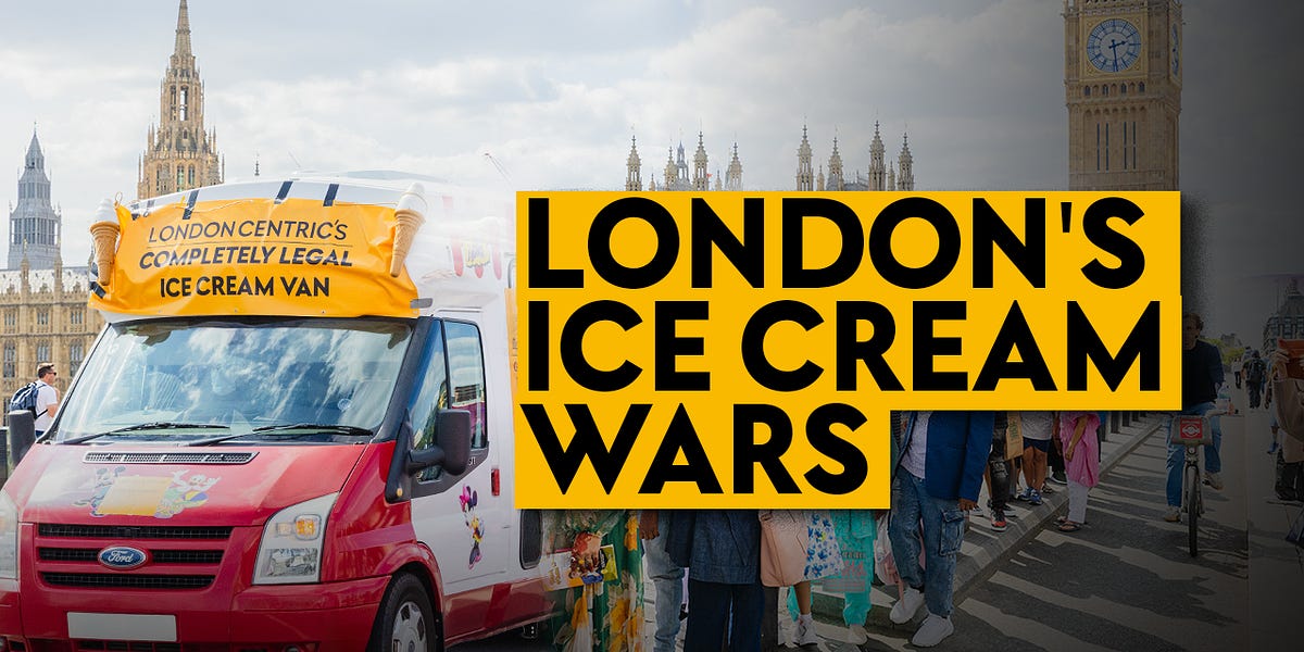 Intimidation, illegality and Mr Whippy: We join London’s ice cream wars