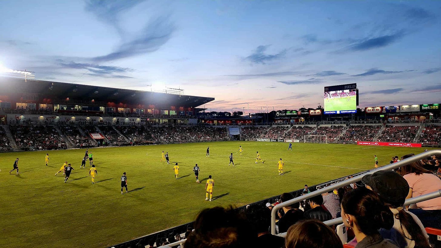 San Antonio’s Toyota Field. Incredible photo by Tina McNeely.