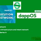 【dappOS】Intent Execution Network / Provides AA wallet infrastructure and intent network / Raised $15.3M in Series A / @dappOS_com