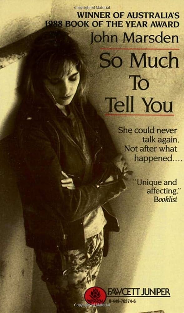 Amazon.com: So Much to Tell You: 9780449703748: Marsden, John: Books