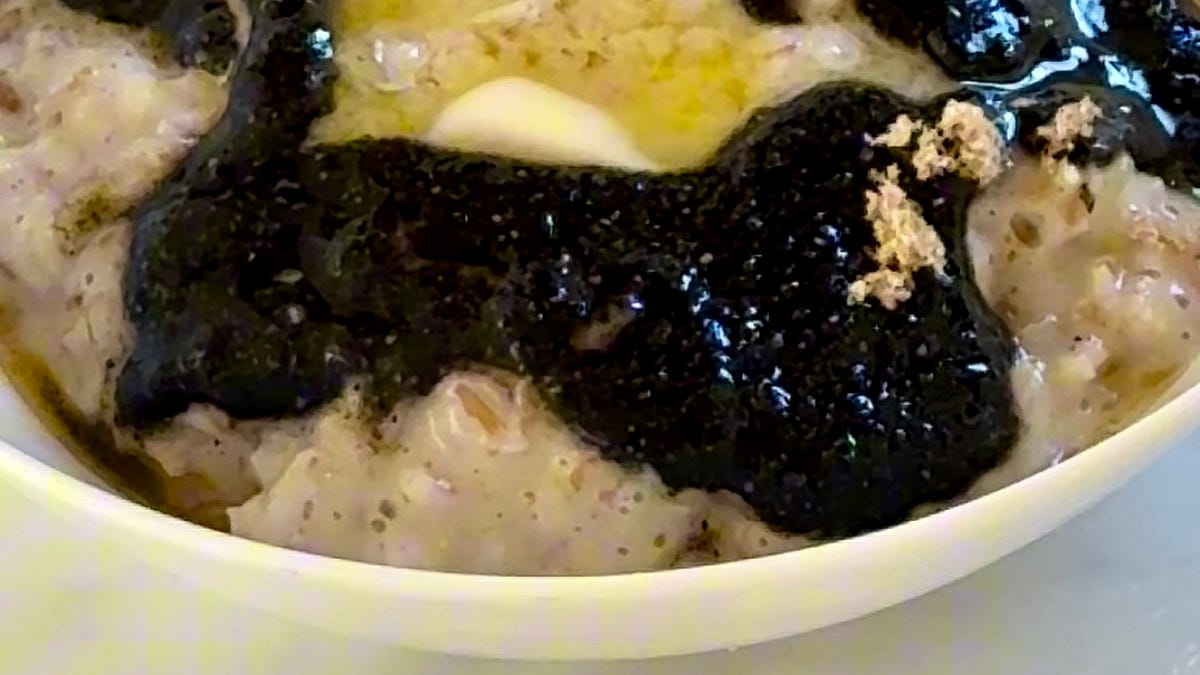 Black Sesame Porridge - by Alexandra Hely-Hutchinson