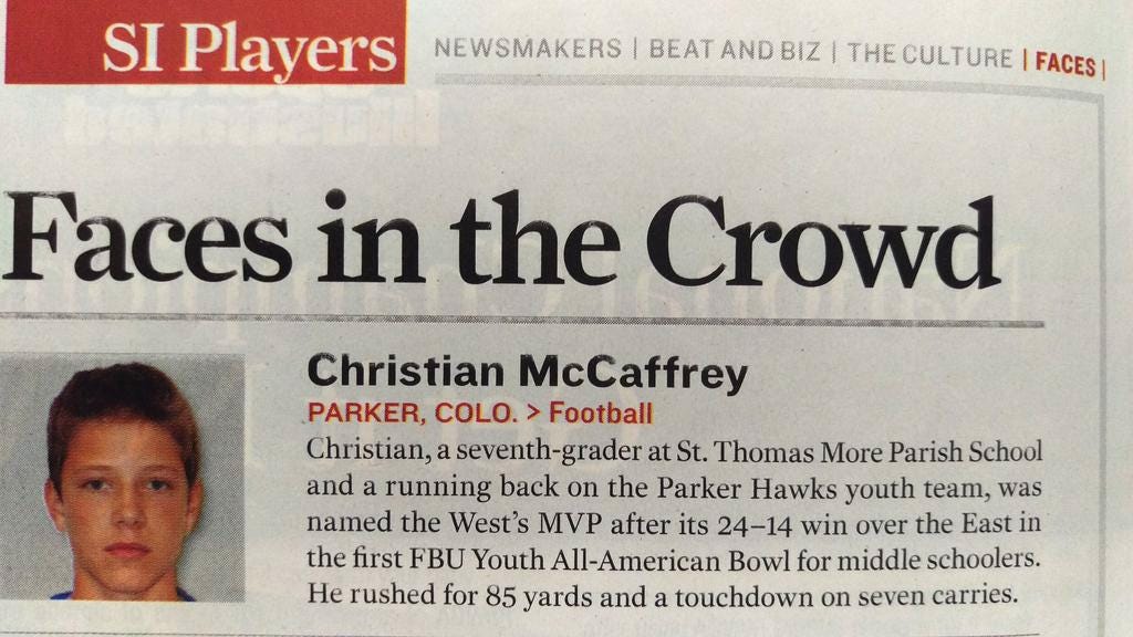 8-years-ago-Christian-McCaffrey-appeared-Sports-Illustrated-s-Faces-Crowd