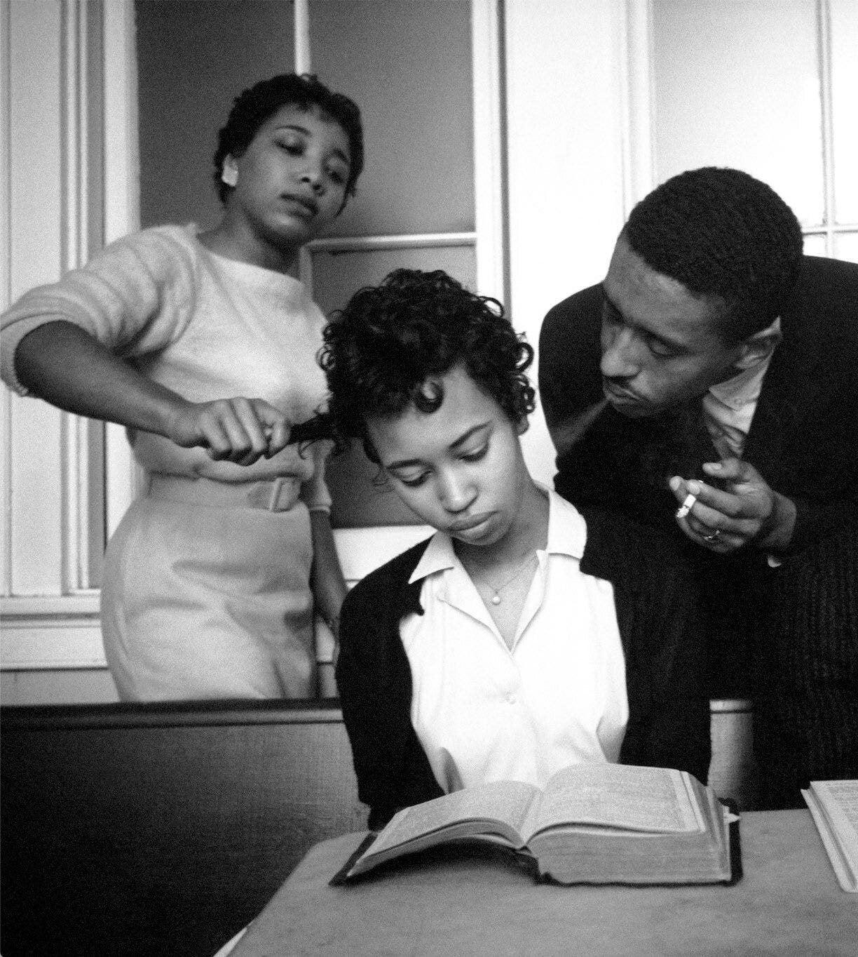 Poster of Civil Rights Activists training in the USA — Eve Arnold