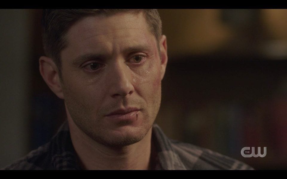 dean winchester looking sad with john spn 1413 dean winchester looking sad with john spn 1413