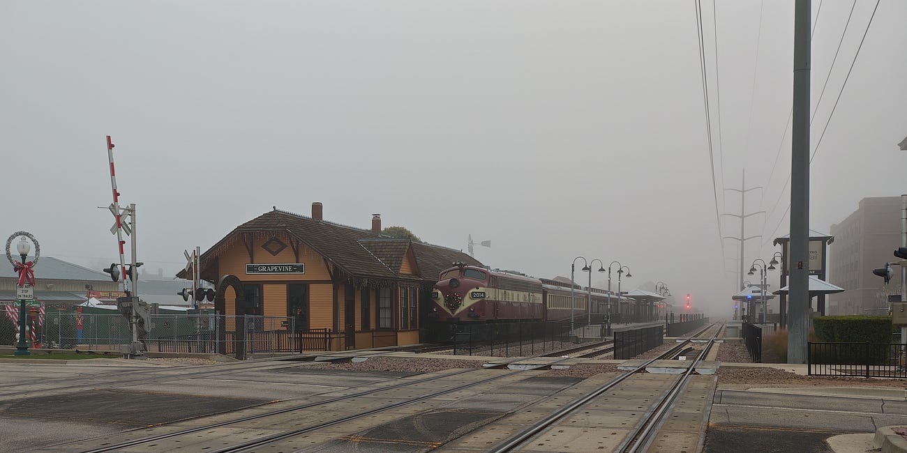 Winter Fogs the Christmas Capital of Texas
