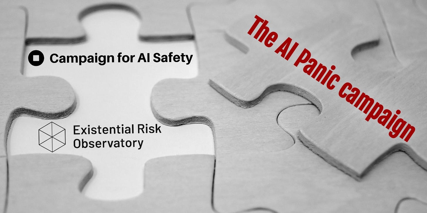 1. Campaign for AI Safety Existential Risk Observatory AI x-risk panic campaign doom moratorium narratives Message testing