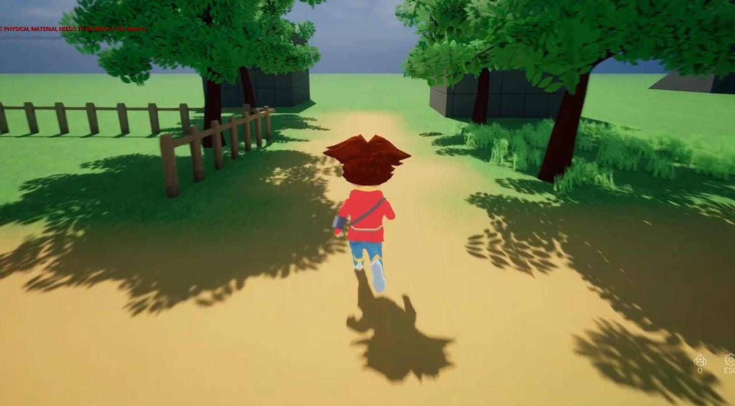 Before image of the environment