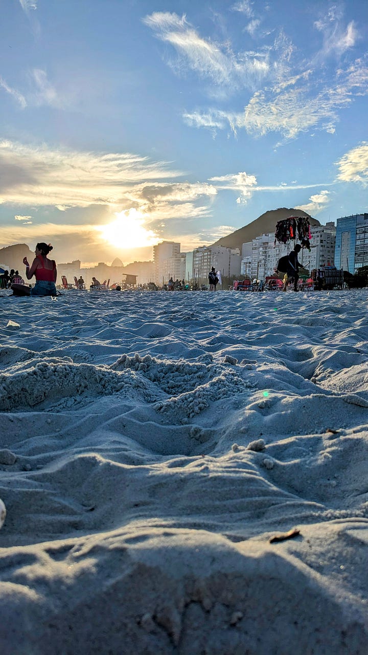 Another beach, I know... this one is Copacabana