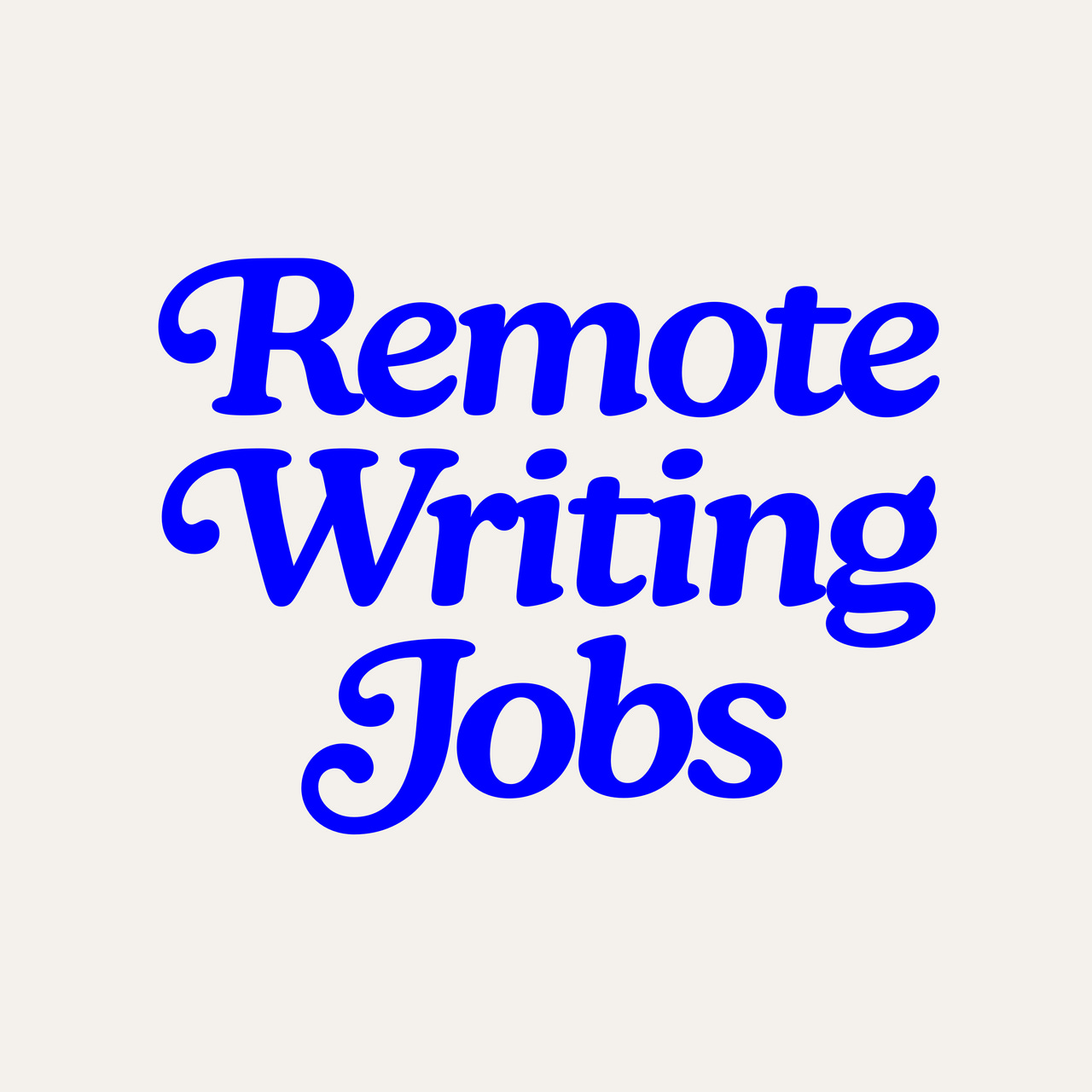 Remote Writing Jobs