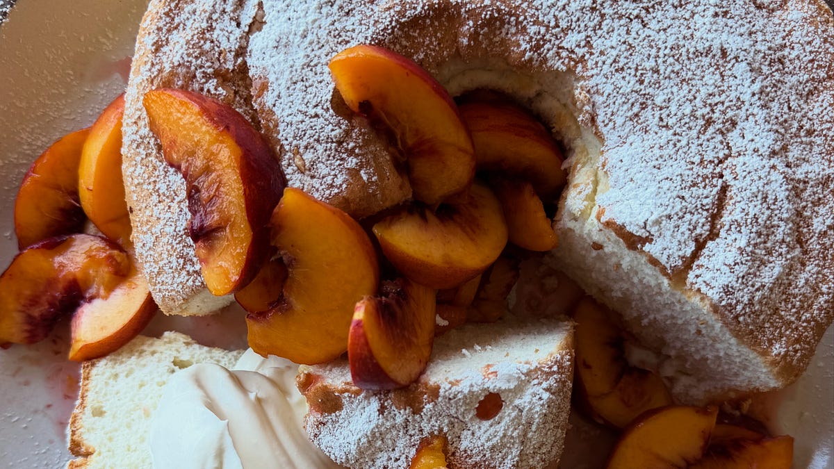 Angel Food Cake, gf