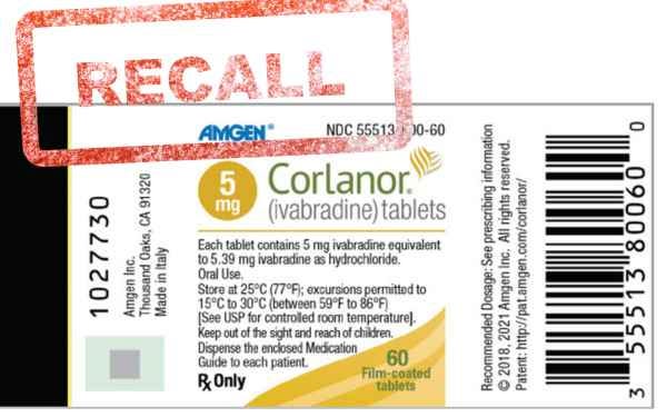 Corlanor Recall