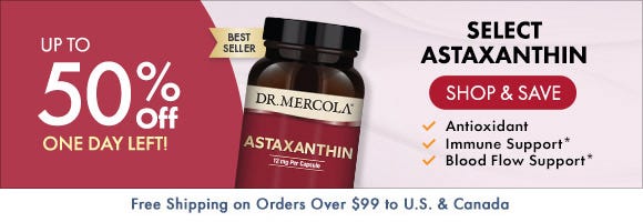 Get up to 50% Off on Select Astaxanthin