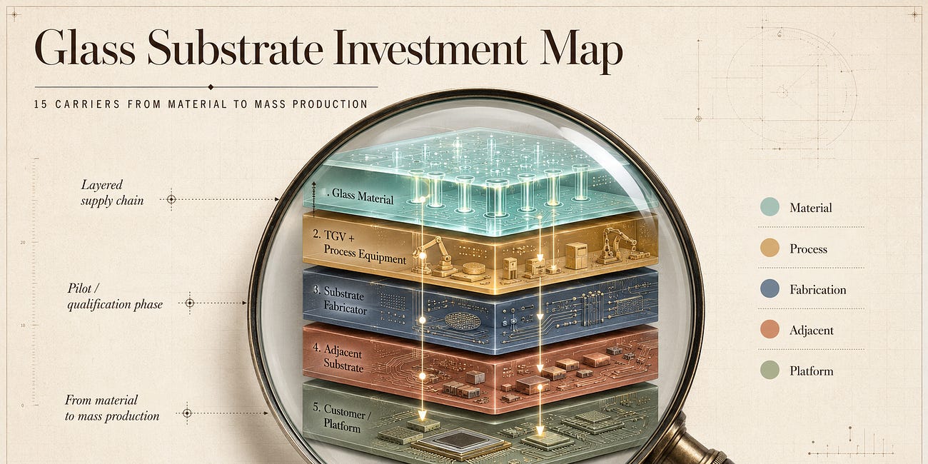 [Investment Map] 15 Companies in the Glass Substrate Cycle: From Material to Mass Production
