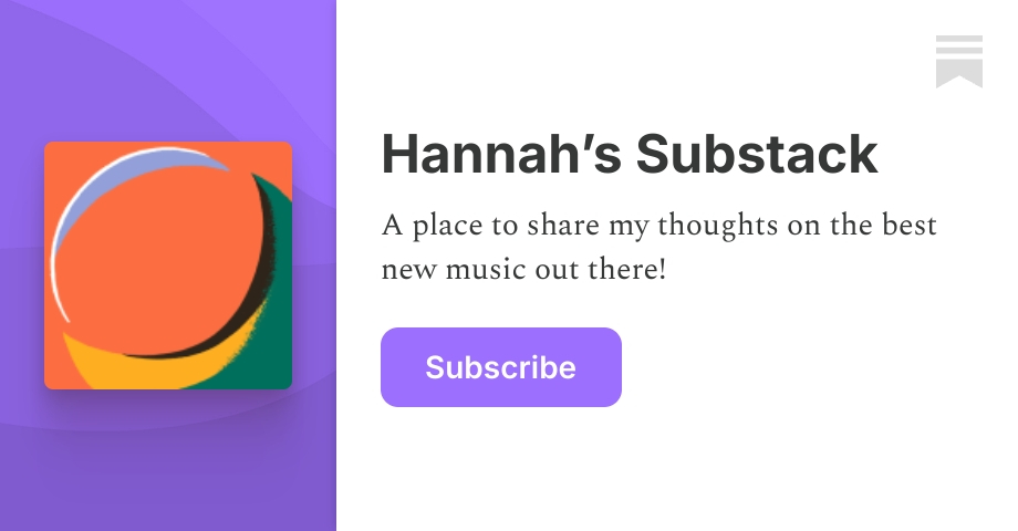 Hannah’s Substack | Substack