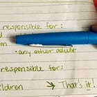 âď¸Who I'm Responsible For