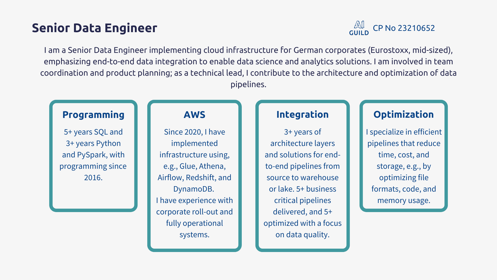 From Data Analyst to Senior Data Engineer