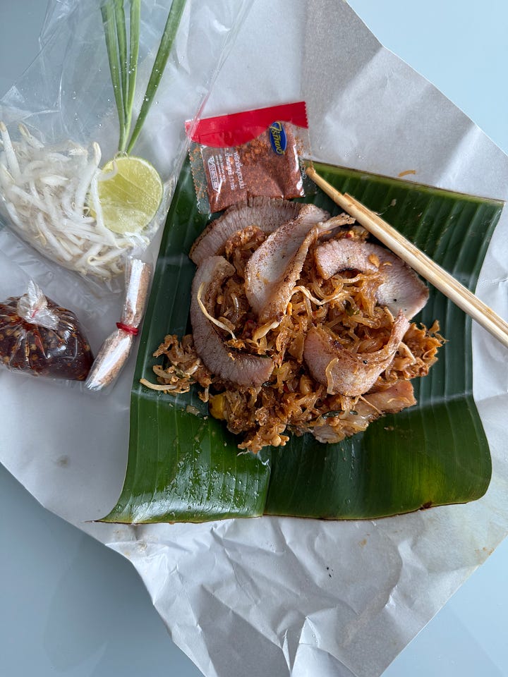 pad thai in Thailand