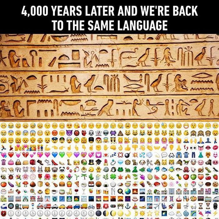 Are Emojis The Same As Hieroglyphs? | BEYONDbones Are Emojis The Same As Hieroglyphs? | BEYONDbones