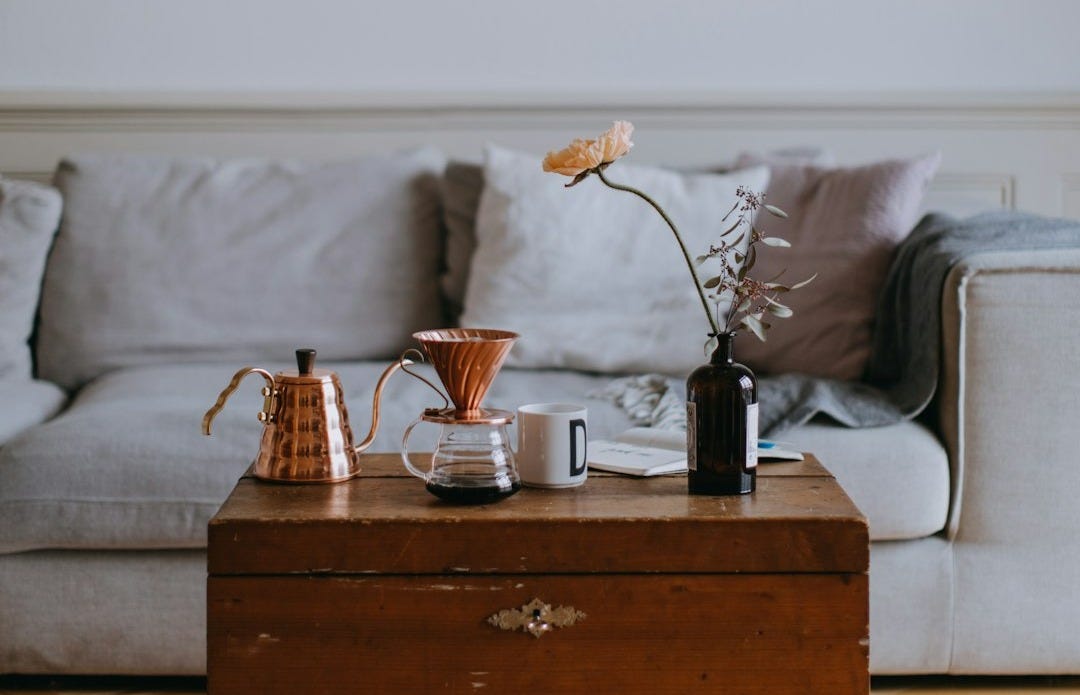 brown wooden chest box