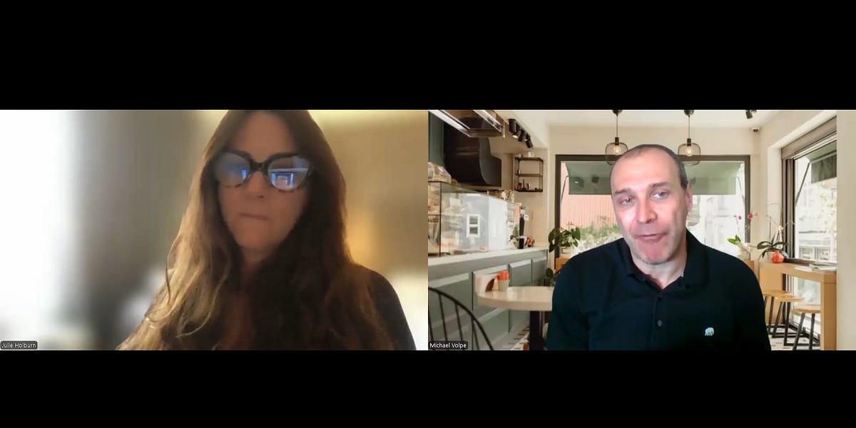 Michael Volpe Investigates special report: an Interview with Julie Holburn