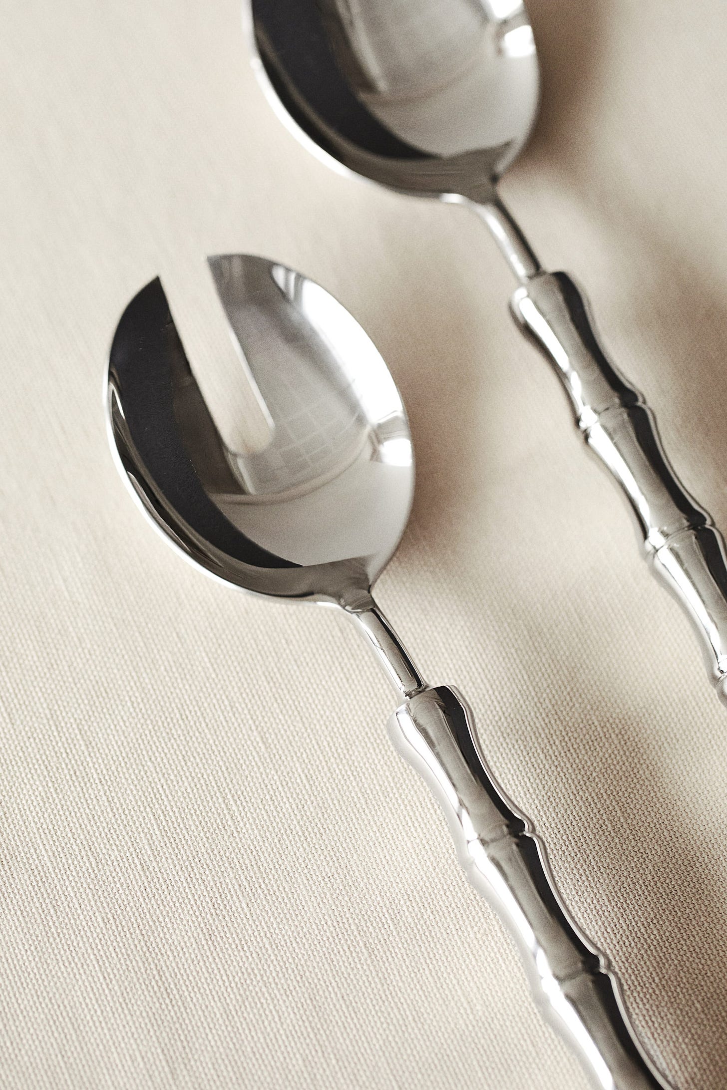 Metal salad servers - Silver-coloured - Home All | H&M GB 1