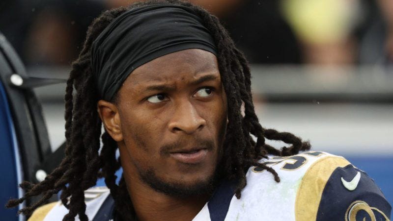 rams todd gurley not happy with planing in nfl london rams todd gurley not happy with planing in nfl london