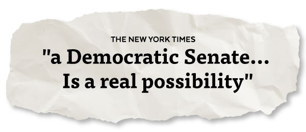 The New York Times: "a Democratic Senate... Is a real possibility"