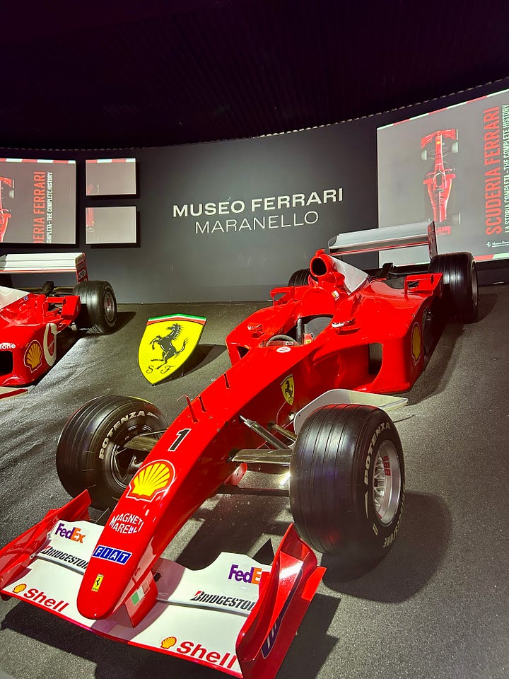 Marching with the Tifosi @ Monza GP and the Ferrari museum