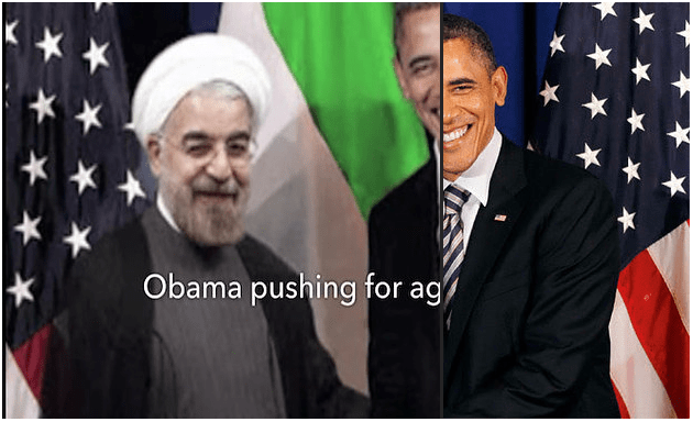 Our image from Buzzfeed does no retain the interactive features, sorry. Buzzfeed Obama-Rouhani image