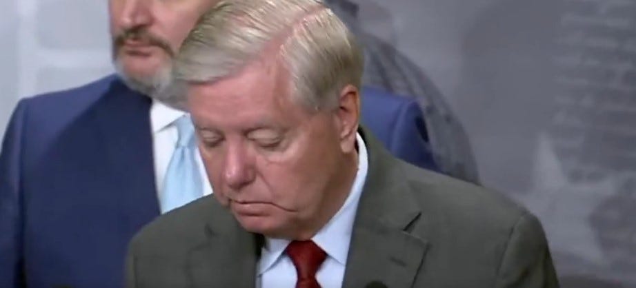 Lindsey Graham Throws A Fit After US Allies Refuse To Join Trump's Iran War