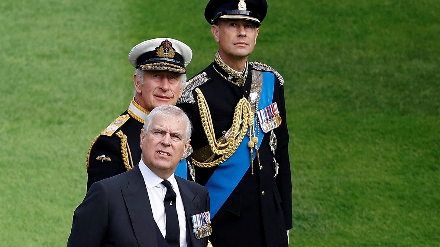 Prince Andrew: Banished' review: A shaky way of questioning the royal  family, though 'Andrew was treated like a little king' – Chicago Tribune