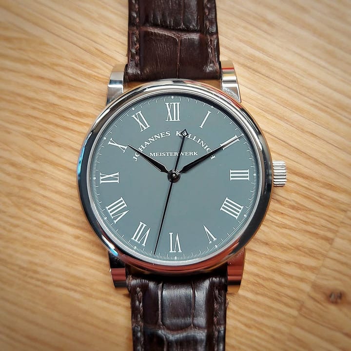 joahnnes kallinich meisterwerk watch