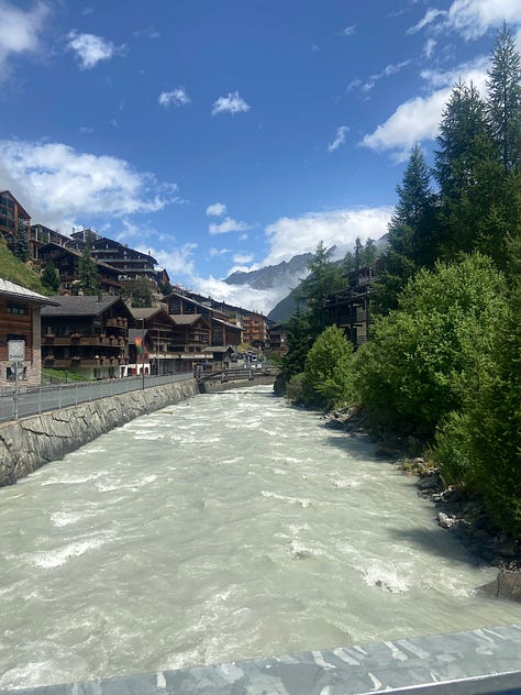 Pictures of Zermatt after the sun came out