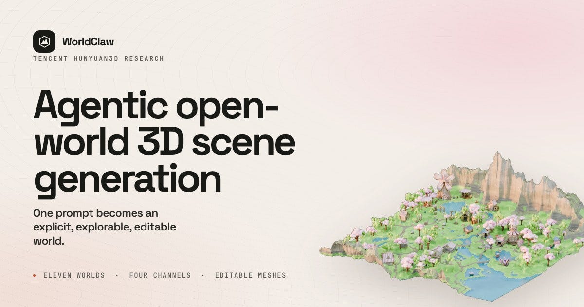 Tencents WorldClaw generiert aus einem Prompt eine begehbare 3D-Open-World Tencents WorldClaw generiert aus einem Prompt eine begehbare 3D-Open-World
