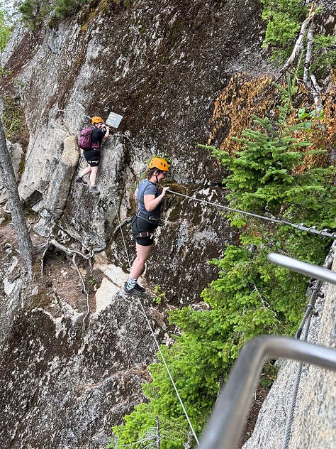 Via Ferrata in Saguenay Fjord National Park