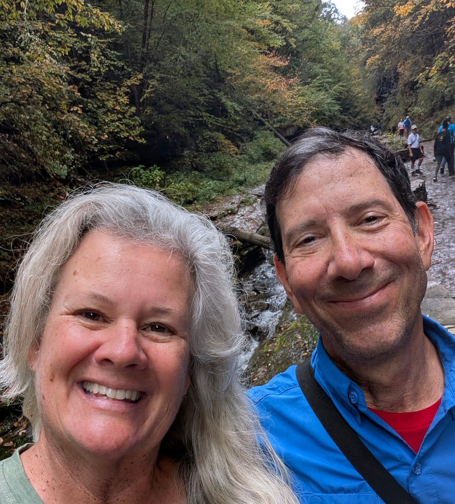 handsome couple in the woods handsome couple in the woods