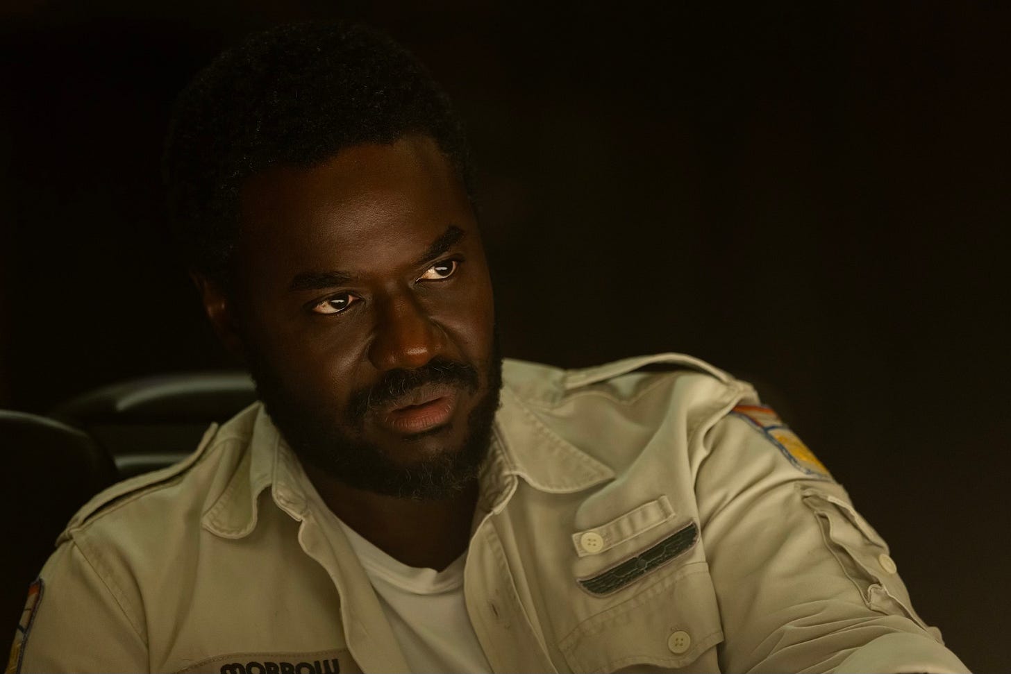 Babou Ceesay as Morrow in Alien: Earth Season 1, Episode 5, “In Space, No One…” Babou Ceesay as Morrow in Alien: Earth Season 1, Episode 5, “In Space, No One…”
