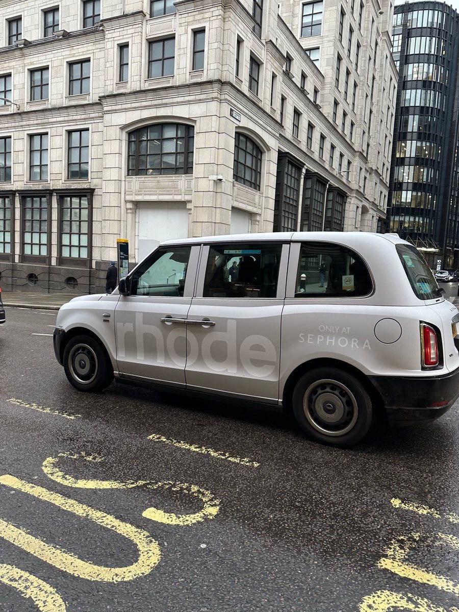 Rhode by Hailey Beiber launched in Sephora in the UK in 2025