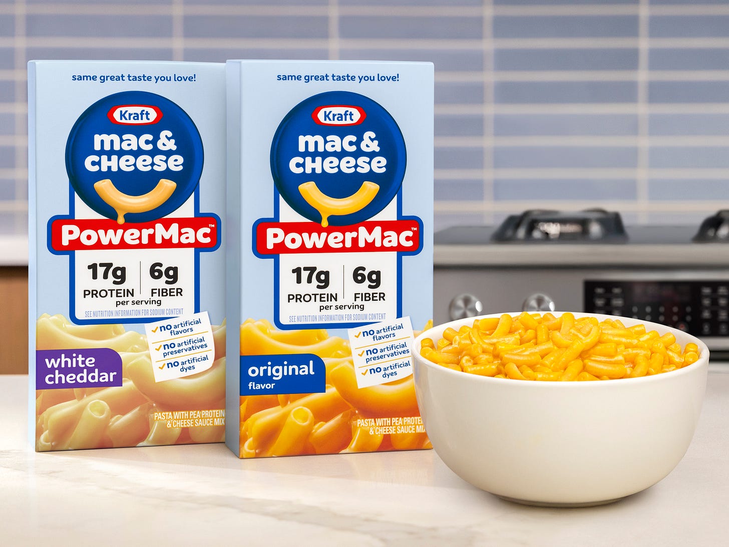 The Kraft Heinz Company - The Best Thing Ever Just Got Better: Kraft Mac &  Cheese Unveils PowerMac, Offering Added Protein and Fiber with the Same  Cheesiness Fans Know and Love