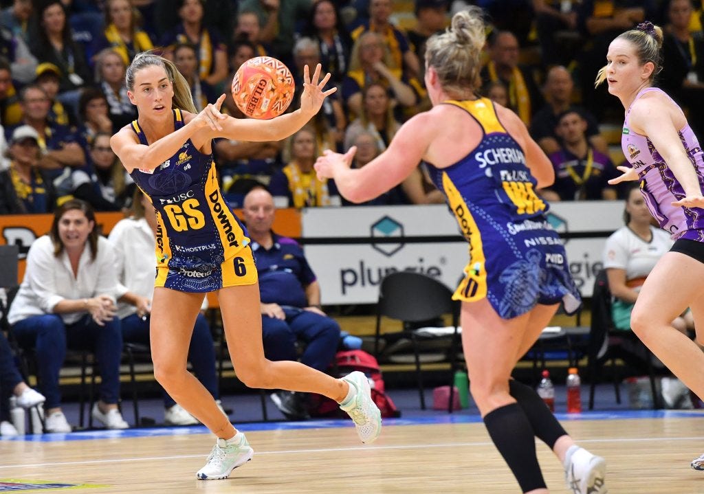 Sunshine Coast Lightning currently sit third on the Super Netball ladder. Sourced: Suncorp Super Netball