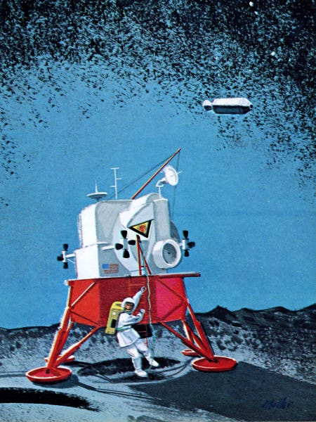 Moonshot 1970 - by Dave Ginsberg - Creating Space