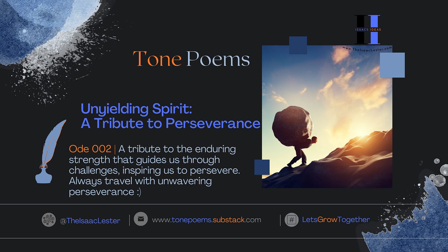 Unyielding Spirit: A Tribute to Perseverance Unyielding Spirit: A Tribute to Perseverance