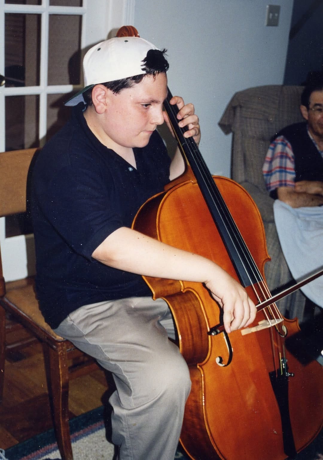 May be an image of 2 people and musical instrument