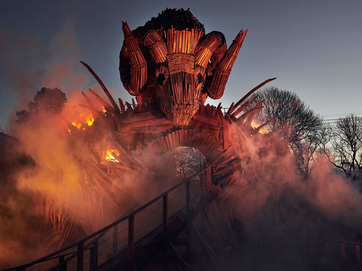 Pagan ritual: riding Alton Towers' new Wicker Man rollercoaster | Theme parks | The Guardian Pagan ritual: riding Alton Towers' new Wicker Man rollercoaster | Theme parks | The Guardian