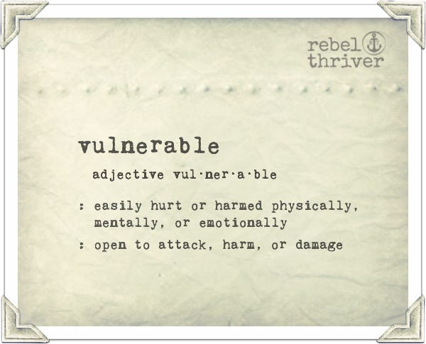 Vulnerabil The Paradox of Vulnerability
