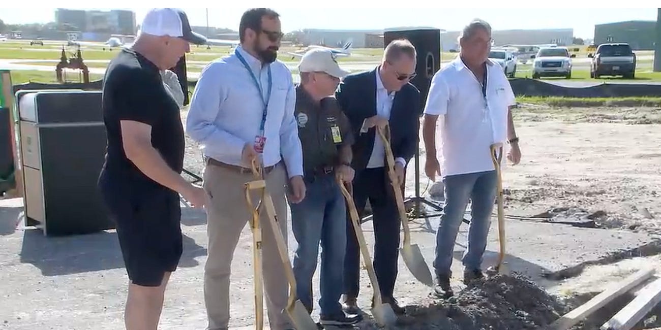 New Aviation Education Hangar Breaks Ground at Sarasota-Bradenton International Airport