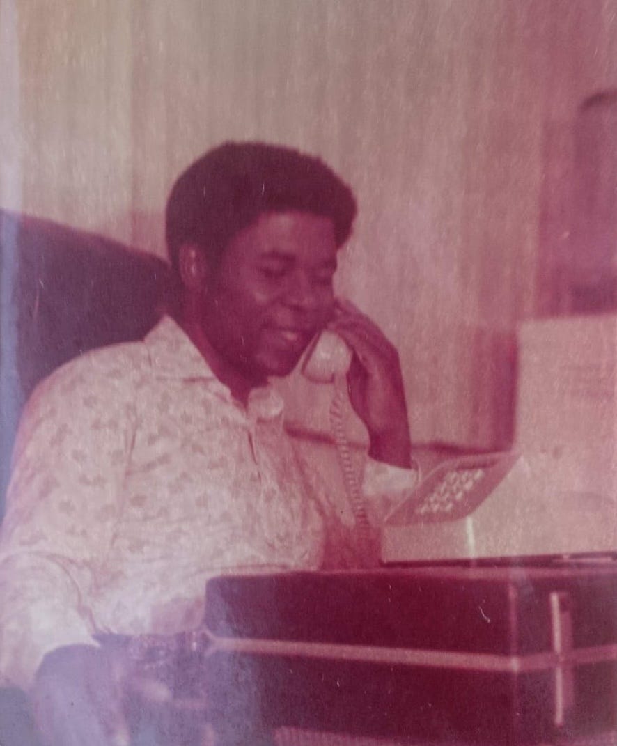 Photo provided by the estate of I.N.C Aniebo.