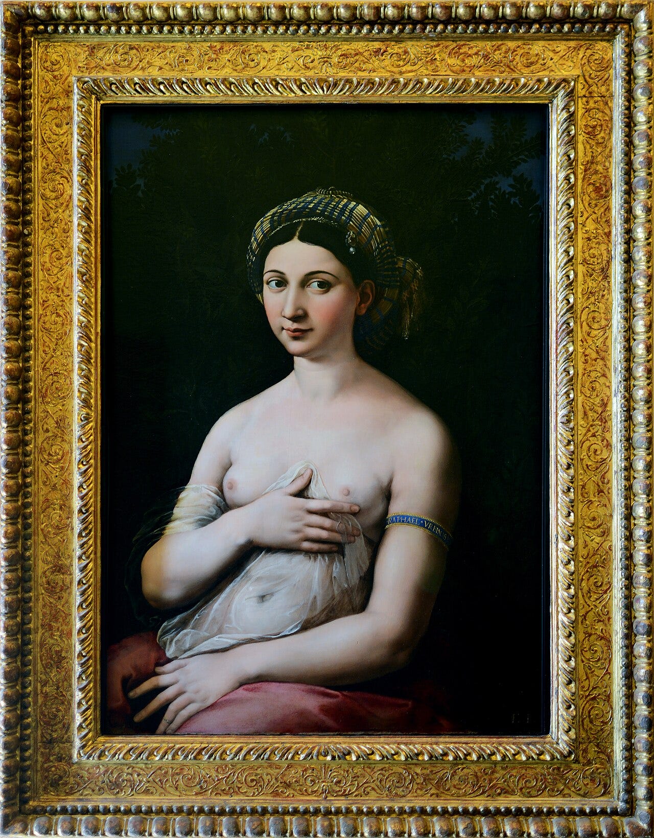 Raphael portrait La Fornarina