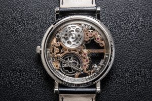 Breguet Classique Tourbillon Extra-Plat Squelette 5395 caseback